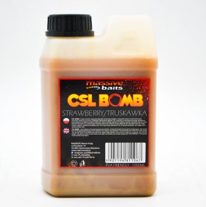 LIQUID MASSIVE BAITS CSL BOOMB STRAWBERRY 1000ML
