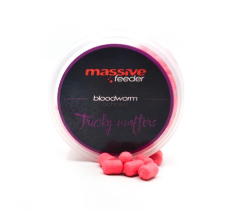 WAFTERS MASSIVE FEEDER TRICKY 7X10MM 50ML BLOODWORM