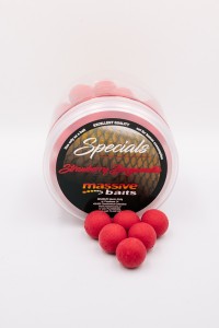 POP-UP MASSIVE BAITS 14MM STRAWBERRY BERGAMOTTA