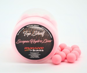 POP-UP MASSIVE BAITS TOP SHELF 14MM SCOPEX HYDRO LIVER