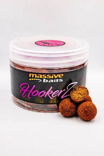 KULKI PROTEINOWE MASSIVE BAITS HOOKERZ SCARLETT 18MM ROBIN RED