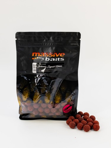 KULKI ZANĘTOWE MASSIVE BAITS SPECIAL BOILES BOLLESENA SQUID ROBIN RED 18MM 1KG