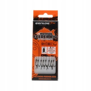 PRZYPONY GENLOG METHOD FEEDER RIG NEEDLE 8/10CM