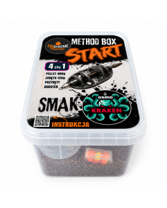 OSMO KRAKEN METHOD BOX START KRAKEN PELLET 400G ZANĘTA 125G PRZYNĘTY BOOSTER