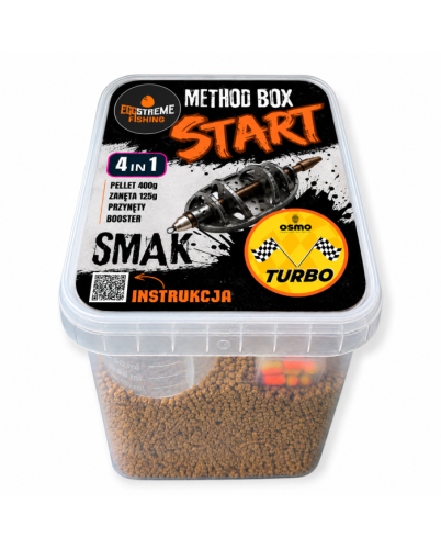 OSMO TURBO METHOD BOX START KRAKEN PEELET 400G ZANĘTA 125G PRZYNĘTY BOOSTER