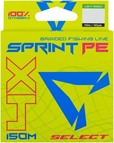 PLECIONKA SELECT SPRINT PE 4X LIGHT GREEN 0.4/0,08MM 150M