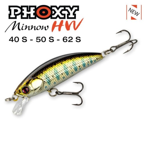WOBLER SAKURA PHOXY MINNOW HW 50S 50MM 4.5G T13 CONTRAST TROUL