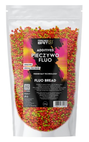 DODATEK FEEDER BAIT PIECZYWO FLUO 200G