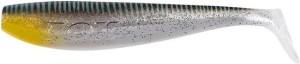 GUMA FOX RAGE ZANDER PRO BULK SHADS SILVER HALO 12CM 4.75"