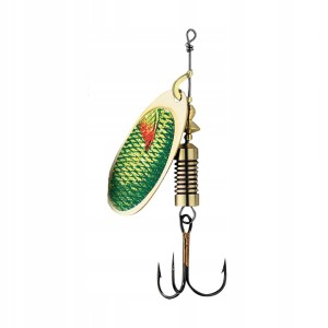 BŁYSTKA DAM NATURE 3D SPINNER NR 3 6G RUDD