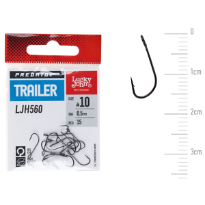 HAKI LUCKY JOHN PREDATOR TRAILER #10 0,5MM 15SZT