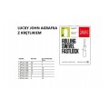 AGRAFKA Z KRĘTLIKIEM LUCKY JOHN FASTLOOK #10 12KG 10SZT