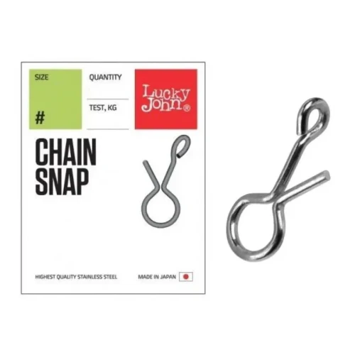 AGRAFKA LUCKY JOHN CHAIN SNAP #L 5KG 7SZT
