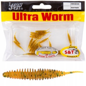 GUMA LUCKY JOHN PRO SERIES SOFT LURE ULTRAWORM 2/5CM PA19 1SZT