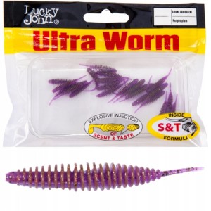 GUMA LUCKY JOHN PRO SERIES SOFT LURE ULTRAWORM 2/5CM S13 1SZT
