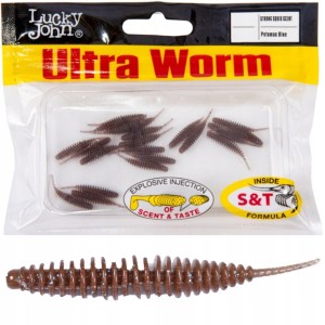 GUMA LUCKY JOHN PRO SERIES SOFT LURE ULTRAWORM 2/5CM S19 1SZT