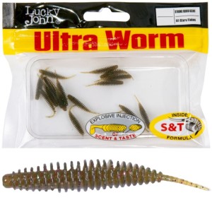 GUMA LUCKY JOHN PRO SERIES SOFT LURE ULTRAWORM 2/5CM S21 1SZT