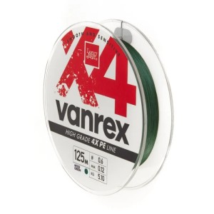 PLECIONKA LUCKY JOHN VANREX X4 MOSS GREEN 0,12MM 5,10KG 125M