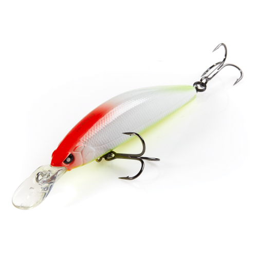WOBLER LUCKY JOHN SILVER SHINER 88S 14G 0,5-2,5M 88MM #908
