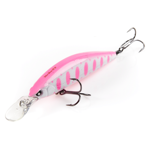 WOBLER LUCKY JOHN SILVER SHINER 88S 14G 0,5-2,5M 88MM #191