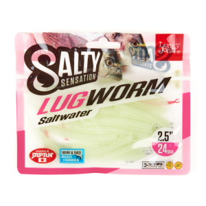 GUMA LUCKY JOHN LUGWORM 2,5'/6,35CM #F33 24SZT